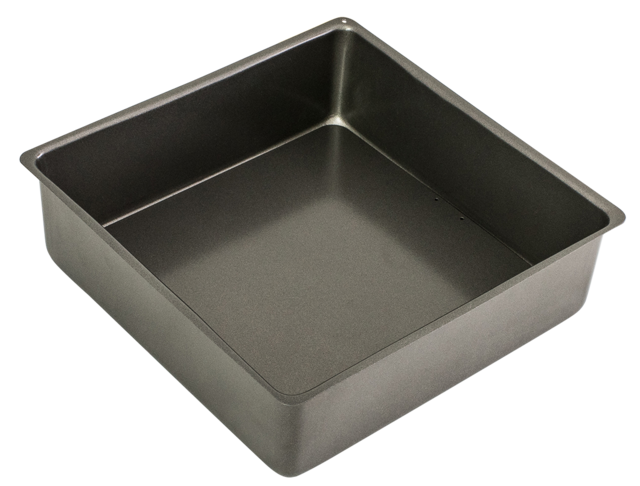 Bakemaster Non-Stick Loose Base Square Deep Cake Tin