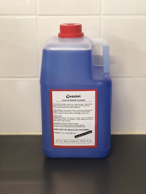 Guzzini Gleam Glass and Mirror Cleaner -5L
