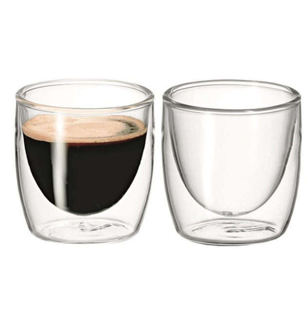 Avanti Caffe Twin Wall Glass Set 100ml
