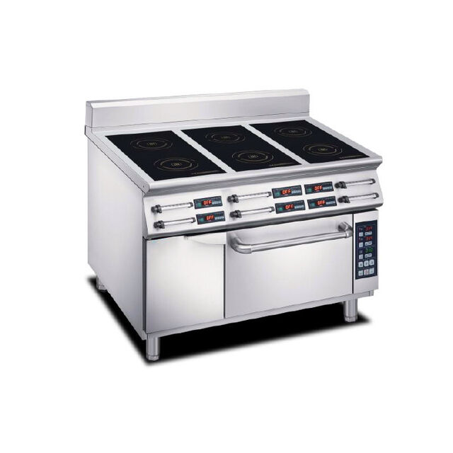 Guzzini Oven Range With 6 Induction Burners