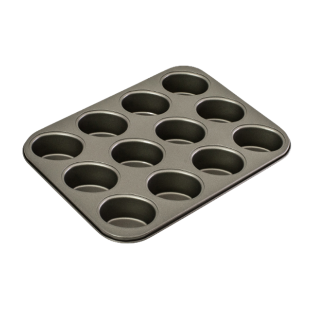 Bakemaster 12 Cup Friand Pan 26.5X35.5CM
