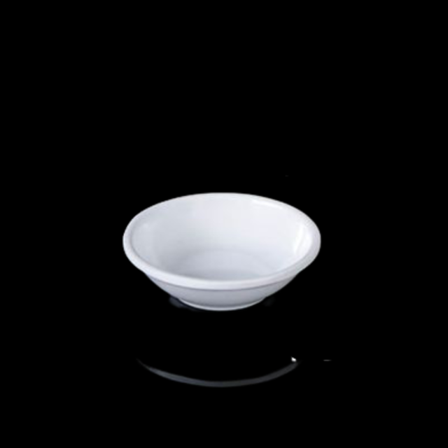 Melamine Sauce Dish 70 x 20mm - white