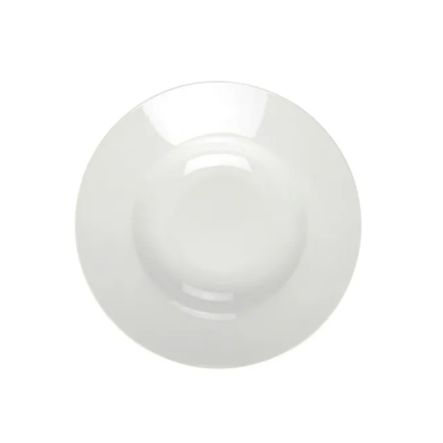 BIA Cordon Bleu WHITE RIMMED SOUP/PASTA PLATE 22CM