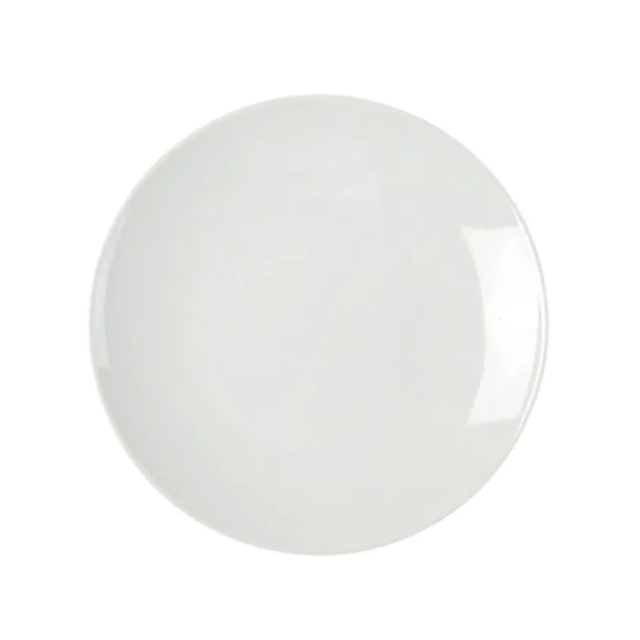 BIA Cordon Bleu White Coupe Entree Plate 23cm