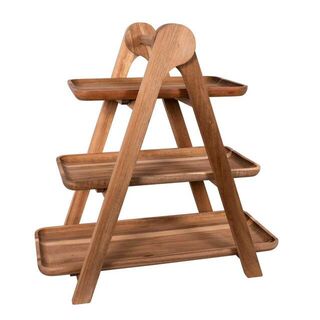 Peer Sorensen 3 Tiered Serving Ladder with Serving Boards