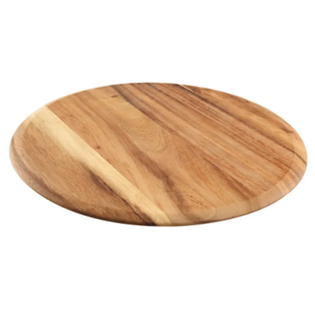 T&G Baroque Round Board 350MM - Acacia Wood