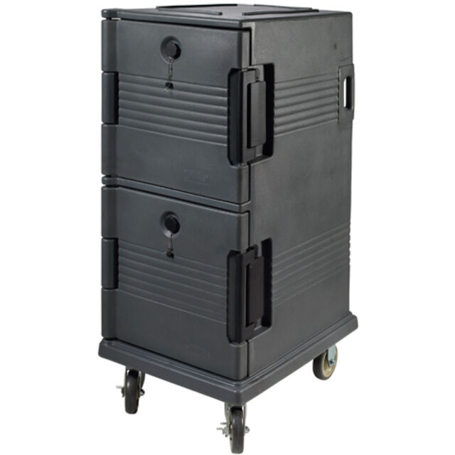 FE Front Loading Insulated Cart Hot Boxes on Wheels - 180L