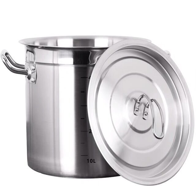 Stainless Steel Stockpot with Lid