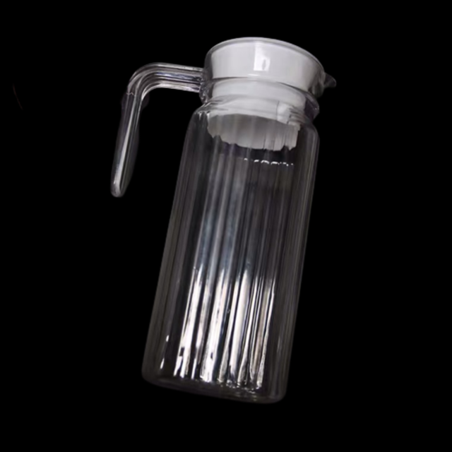 Plastic Water Jug with Lid 1100ml