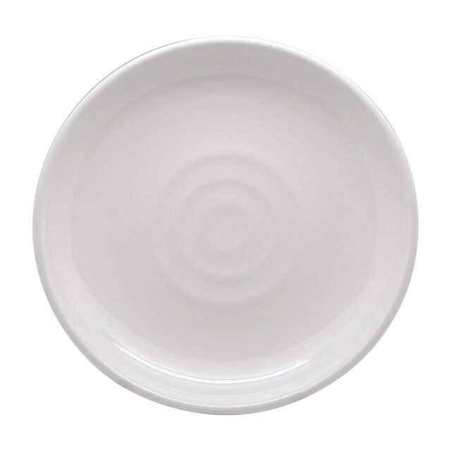 Jab White Ripple Plate 25cm - Melamine