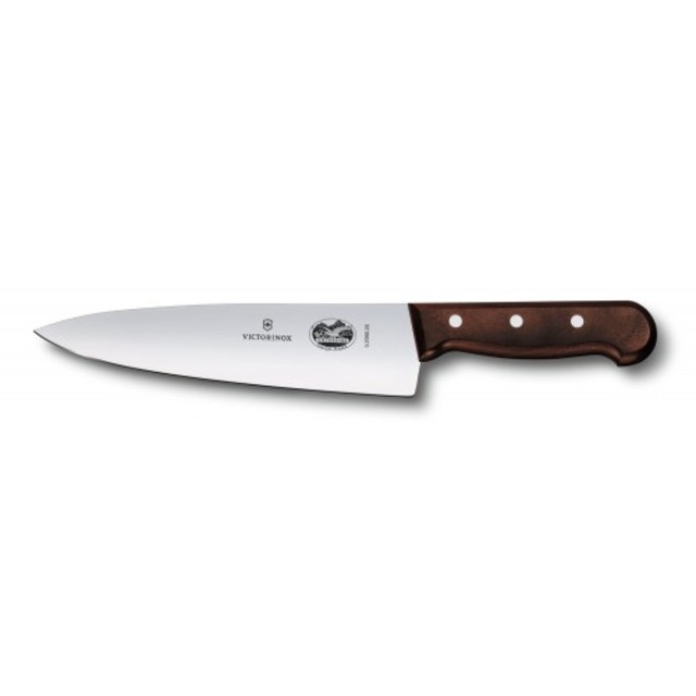  Victorinox Carving Knife -20cm Wide Blade Wood Handle