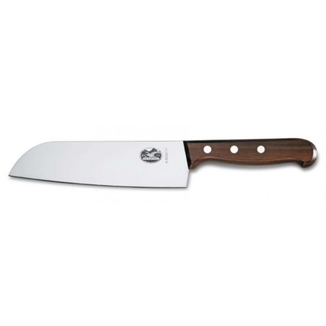  Victorinox Santoku Knife -17cm Wood Handle