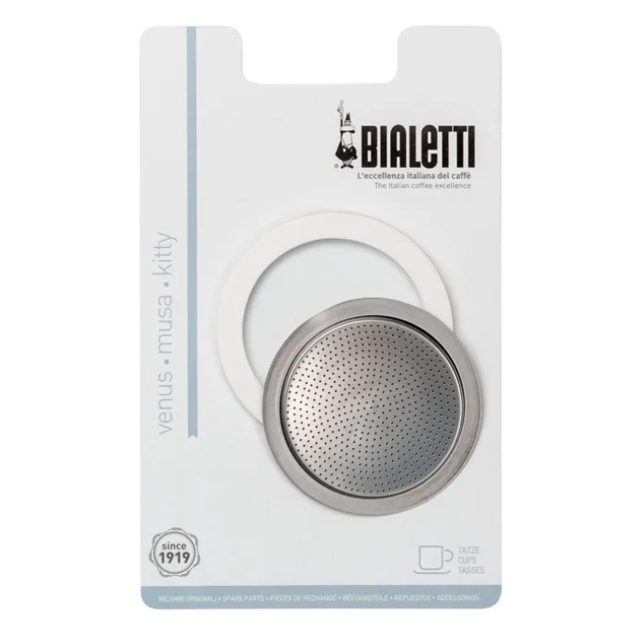 Bialetti Ring/Filter Blister Stainless Steel