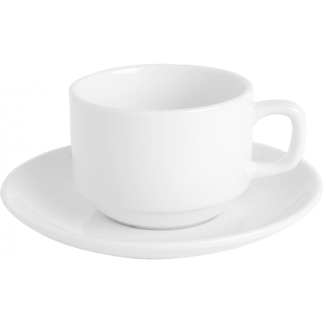 Royal Porcelain Stackable Coffee Cup-0.20Lt