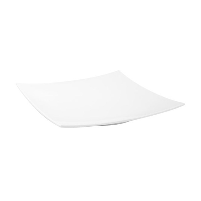 Ryner Melamine Curved Square Platter 350 x 350mm