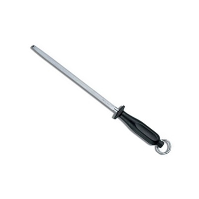 Victorinox Sharpening Steel 27cm Round Blade Black Handle