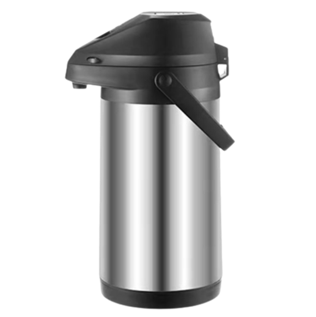 Thermal Airpot Beverage Dispenser Pump Vacuum Jug 4L