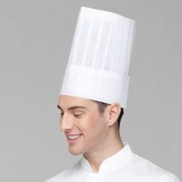 Disposable Chef Hats White Chef hat 20pc