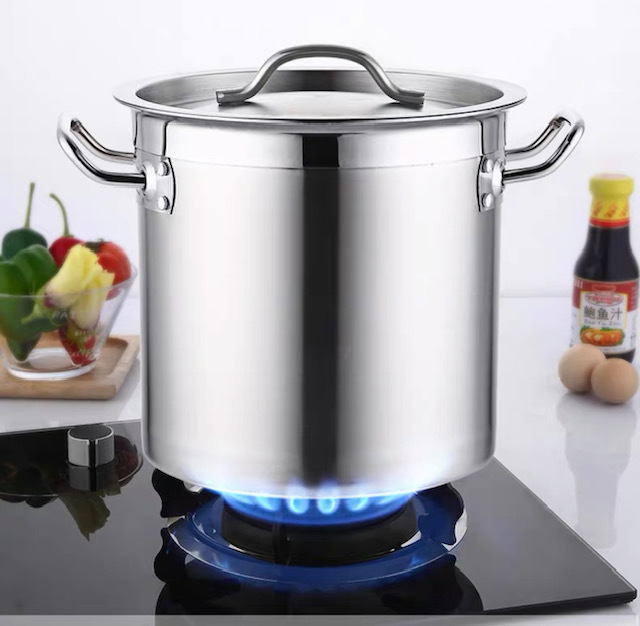 Stainless Steel  Large Stockpot with Lid 65ltr or 90ltr