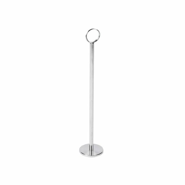 Table Number Stand Ring - Chrome