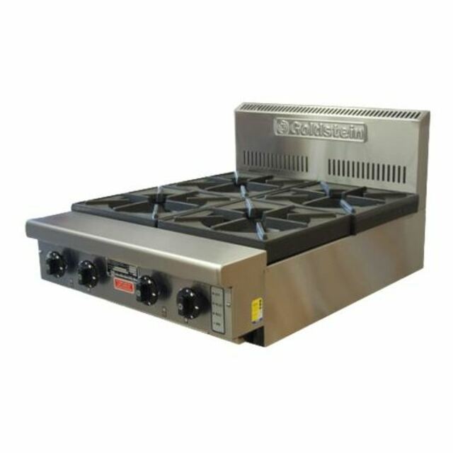 Goldstein 800 series Countertop 4 Burner Gas Cooktop PFB24