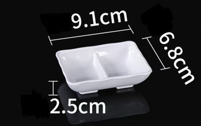 Divided Sauce Dish