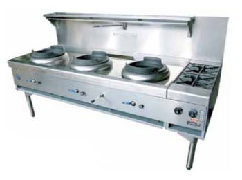 Gas Wok Cooking Ranges