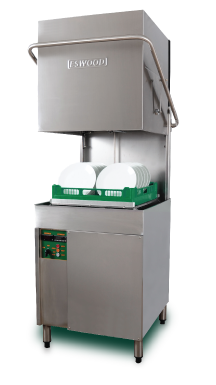 Eswood ES50 Heavy Duty Pass Through Recirculating Dishwasher