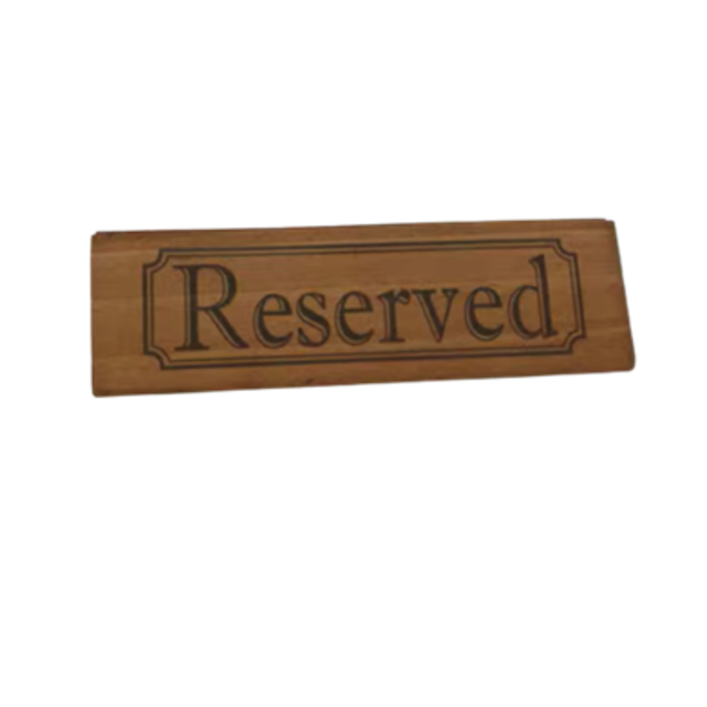Table Numbers and Signs