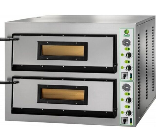 Fimar FMLW/6+6 Electric Twin Deck Pizza Oven -Wide Model