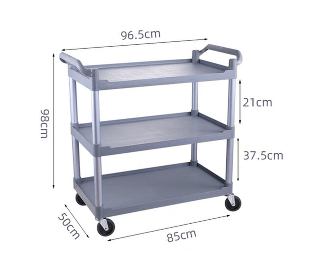 FE Polypropylene Compact Mobile Trolley