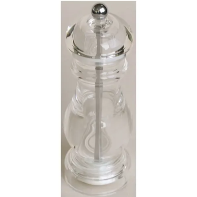 Acrylic Pepper Mill 15cm