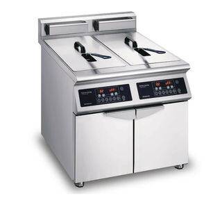 Guzzini Commercial Induction Double Tank Deep Fryer
