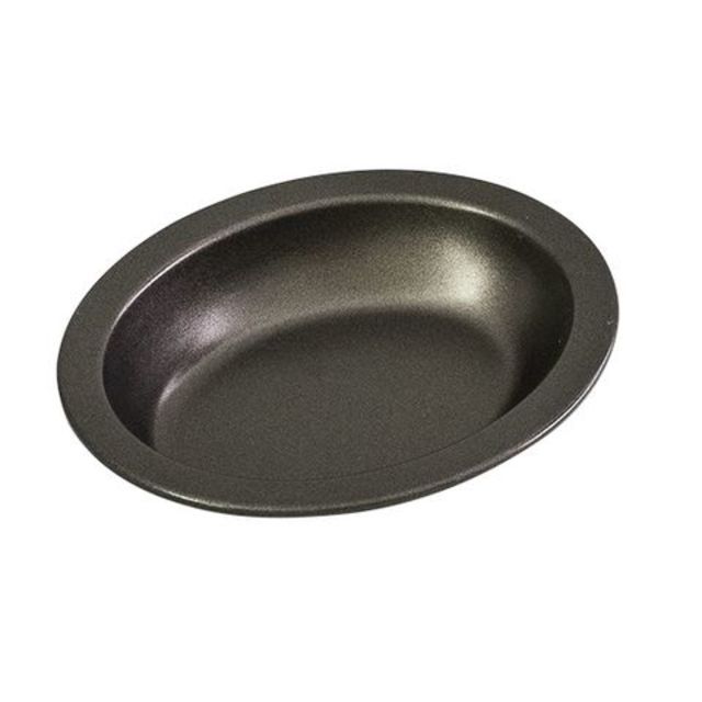 Bakemaster Non Stick Individual Oval Pie Dish 13.5cm