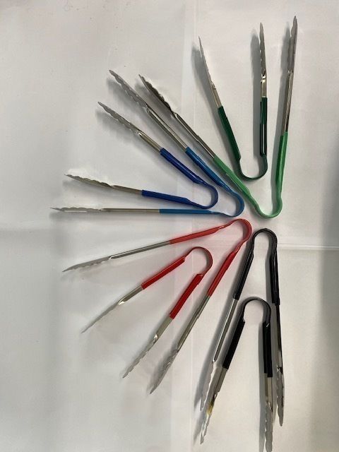 Colour Handles Tongs