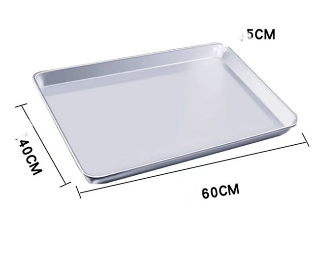 Aluminium Baking Tray 60 x 40 x 2cm