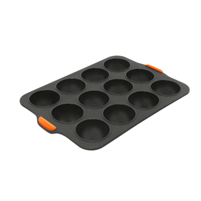 Bakemaster Silicone 12 Cup Dome Tray